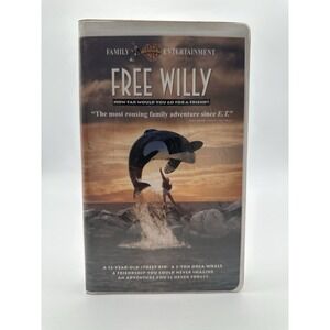 Free Willy (VHS, 1993, Clamshell)